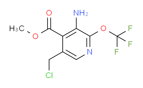 AM190666 | 1803655-75-5 | Methyl 3-amino-5-(chloromethyl)-2-(trifluoromethoxy)pyridine-4-carboxylate