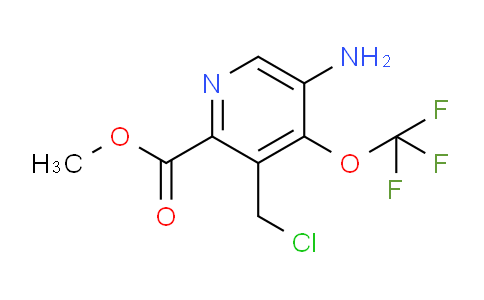 AM190669 | 1806214-07-2 | Methyl 5-amino-3-(chloromethyl)-4-(trifluoromethoxy)pyridine-2-carboxylate