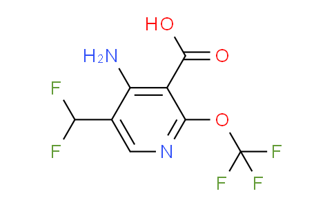 AM190671 | 1803951-57-6 | 4-Amino-5-(difluoromethyl)-2-(trifluoromethoxy)pyridine-3-carboxylic acid