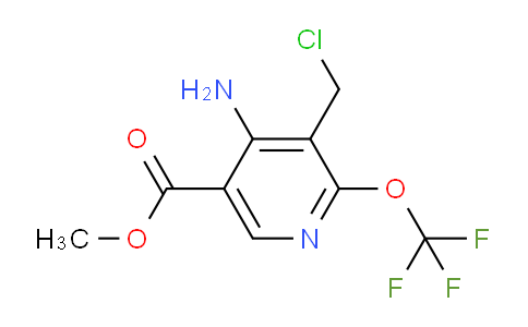 Methyl 4-amino-3-(chloromethyl)-2-(trifluoromethoxy)pyridine-5-carboxylate