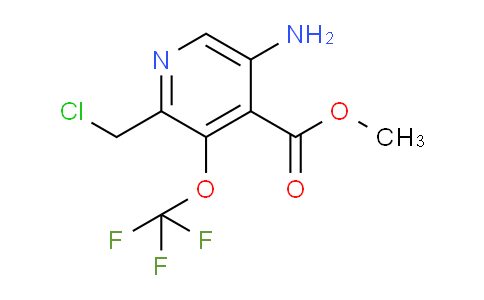 Methyl 5-amino-2-(chloromethyl)-3-(trifluoromethoxy)pyridine-4-carboxylate