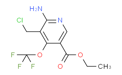 AM190680 | 1804538-82-6 | Ethyl 2-amino-3-(chloromethyl)-4-(trifluoromethoxy)pyridine-5-carboxylate