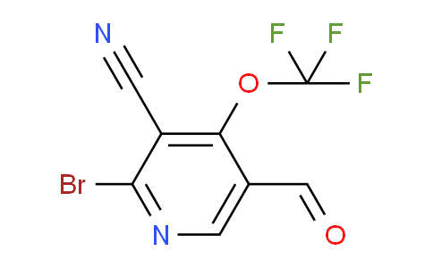 AM190681 | 1804651-87-3 | 2-Bromo-3-cyano-4-(trifluoromethoxy)pyridine-5-carboxaldehyde