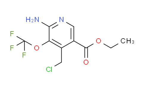AM190685 | 1804018-64-1 | Ethyl 2-amino-4-(chloromethyl)-3-(trifluoromethoxy)pyridine-5-carboxylate