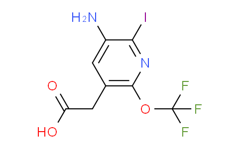 AM190689 | 1803488-66-5 | 3-Amino-2-iodo-6-(trifluoromethoxy)pyridine-5-acetic acid
