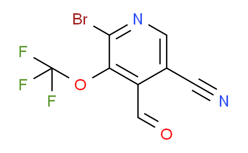 AM190691 | 1803660-48-1 | 2-Bromo-5-cyano-3-(trifluoromethoxy)pyridine-4-carboxaldehyde