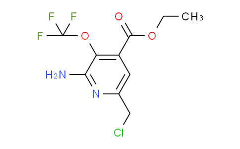 AM190692 | 1805990-96-8 | Ethyl 2-amino-6-(chloromethyl)-3-(trifluoromethoxy)pyridine-4-carboxylate