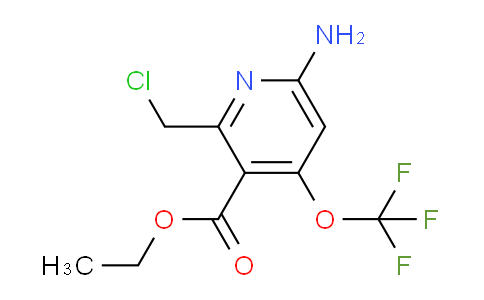 AM190693 | 1804539-14-7 | Ethyl 6-amino-2-(chloromethyl)-4-(trifluoromethoxy)pyridine-3-carboxylate