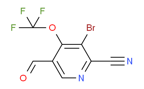 AM190694 | 1803660-75-4 | 3-Bromo-2-cyano-4-(trifluoromethoxy)pyridine-5-carboxaldehyde