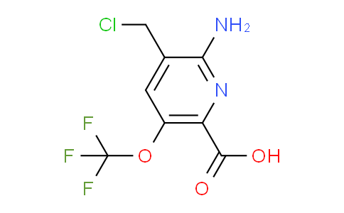AM190699 | 1804611-28-6 | 2-Amino-3-(chloromethyl)-5-(trifluoromethoxy)pyridine-6-carboxylic acid