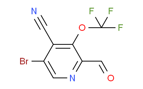 AM190702 | 1804393-88-1 | 5-Bromo-4-cyano-3-(trifluoromethoxy)pyridine-2-carboxaldehyde