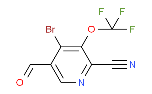 AM190706 | 1803660-90-3 | 4-Bromo-2-cyano-3-(trifluoromethoxy)pyridine-5-carboxaldehyde
