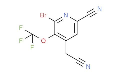 AM190709 | 1803525-27-0 | 2-Bromo-6-cyano-3-(trifluoromethoxy)pyridine-4-acetonitrile