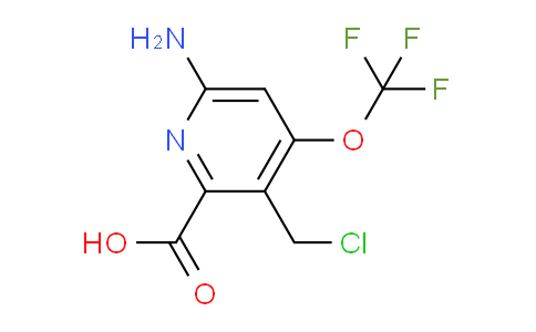 AM190710 | 1804017-54-6 | 6-Amino-3-(chloromethyl)-4-(trifluoromethoxy)pyridine-2-carboxylic acid
