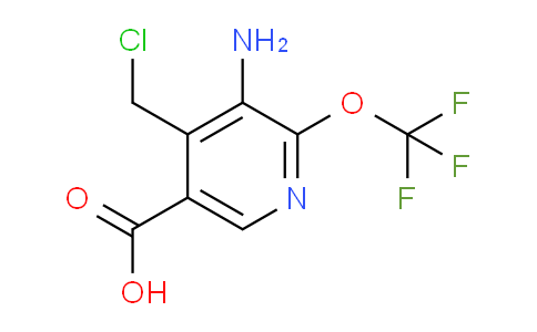 AM190715 | 1804611-42-4 | 3-Amino-4-(chloromethyl)-2-(trifluoromethoxy)pyridine-5-carboxylic acid