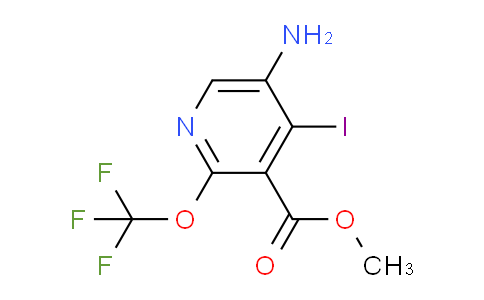 Methyl 5-amino-4-iodo-2-(trifluoromethoxy)pyridine-3-carboxylate