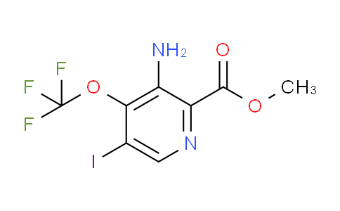 Methyl 3-amino-5-iodo-4-(trifluoromethoxy)pyridine-2-carboxylate