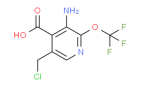 AM190726 | 1804535-78-1 | 3-Amino-5-(chloromethyl)-2-(trifluoromethoxy)pyridine-4-carboxylic acid