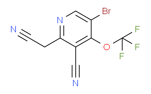 AM190727 | 1804389-29-4 | 5-Bromo-3-cyano-4-(trifluoromethoxy)pyridine-2-acetonitrile