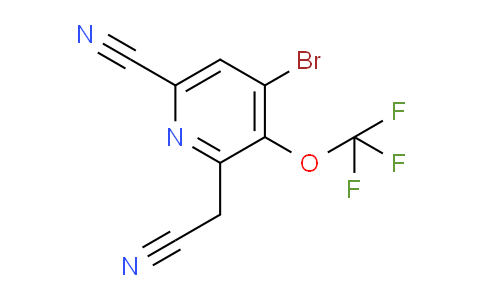 AM190730 | 1804650-93-8 | 4-Bromo-6-cyano-3-(trifluoromethoxy)pyridine-2-acetonitrile