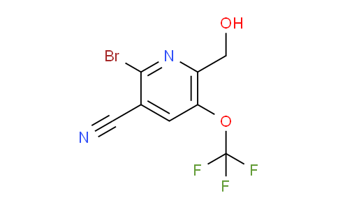 AM190741 | 1804651-12-4 | 2-Bromo-3-cyano-5-(trifluoromethoxy)pyridine-6-methanol