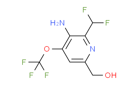 AM190744 | 1806001-79-5 | 3-Amino-2-(difluoromethyl)-4-(trifluoromethoxy)pyridine-6-methanol