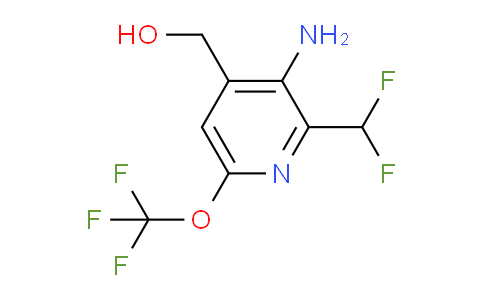 AM190746 | 1804603-18-6 | 3-Amino-2-(difluoromethyl)-6-(trifluoromethoxy)pyridine-4-methanol