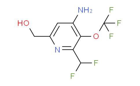 AM190756 | 1804378-81-1 | 4-Amino-2-(difluoromethyl)-3-(trifluoromethoxy)pyridine-6-methanol