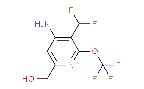 AM190759 | 1803479-11-9 | 4-Amino-3-(difluoromethyl)-2-(trifluoromethoxy)pyridine-6-methanol