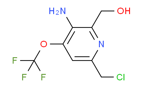 3-Amino-6-(chloromethyl)-4-(trifluoromethoxy)pyridine-2-methanol