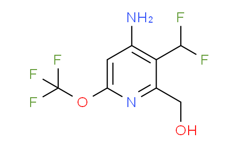 AM190761 | 1804540-34-8 | 4-Amino-3-(difluoromethyl)-6-(trifluoromethoxy)pyridine-2-methanol
