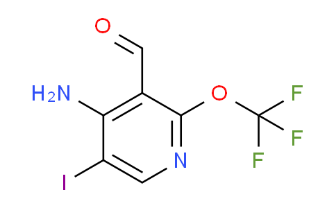 4-Amino-5-iodo-2-(trifluoromethoxy)pyridine-3-carboxaldehyde
