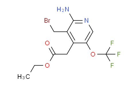 AM19077 | 1803653-17-9 | Ethyl 2-amino-3-(bromomethyl)-5-(trifluoromethoxy)pyridine-4-acetate