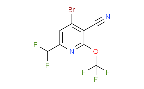 AM190776 | 1806103-80-9 | 4-Bromo-3-cyano-6-(difluoromethyl)-2-(trifluoromethoxy)pyridine