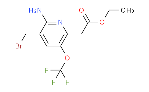AM19078 | 1805991-03-0 | Ethyl 2-amino-3-(bromomethyl)-5-(trifluoromethoxy)pyridine-6-acetate