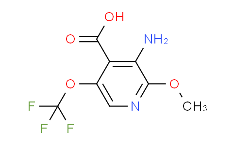 AM190782 | 1803935-74-1 | 3-Amino-2-methoxy-5-(trifluoromethoxy)pyridine-4-carboxylic acid
