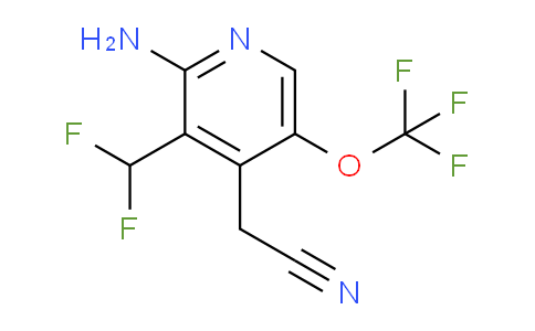 AM190786 | 1806001-52-4 | 2-Amino-3-(difluoromethyl)-5-(trifluoromethoxy)pyridine-4-acetonitrile