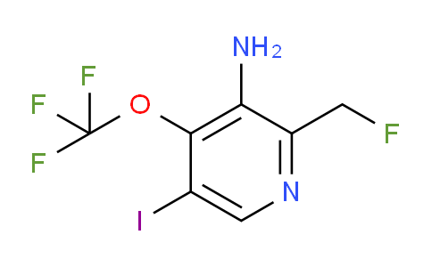AM190789 | 1803531-77-2 | 3-Amino-2-(fluoromethyl)-5-iodo-4-(trifluoromethoxy)pyridine