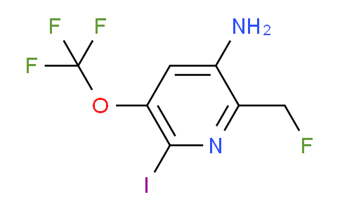 AM190790 | 1805988-76-4 | 3-Amino-2-(fluoromethyl)-6-iodo-5-(trifluoromethoxy)pyridine
