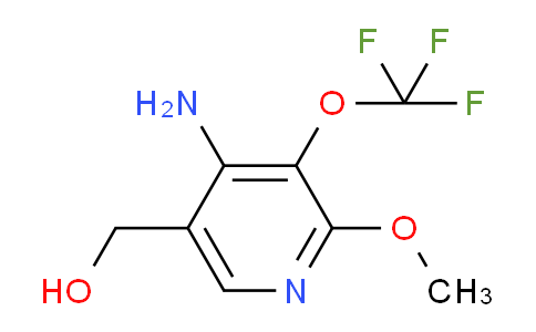 4-Amino-2-methoxy-3-(trifluoromethoxy)pyridine-5-methanol