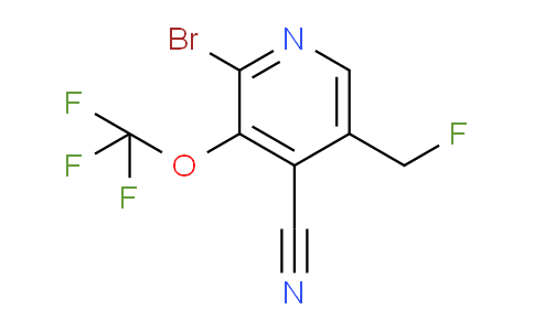 AM190796 | 1804574-48-8 | 2-Bromo-4-cyano-5-(fluoromethyl)-3-(trifluoromethoxy)pyridine