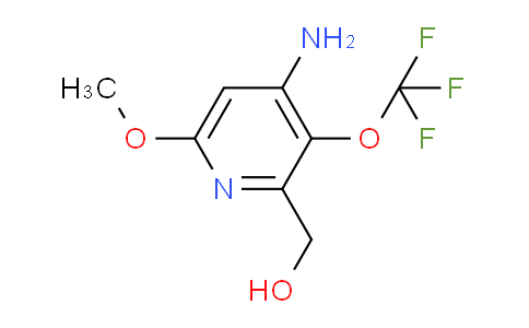 4-Amino-6-methoxy-3-(trifluoromethoxy)pyridine-2-methanol