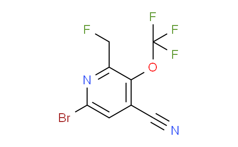 AM190799 | 1806013-31-9 | 6-Bromo-4-cyano-2-(fluoromethyl)-3-(trifluoromethoxy)pyridine