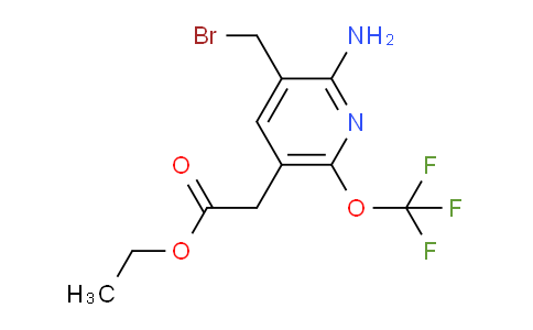 AM19080 | 1804020-04-9 | Ethyl 2-amino-3-(bromomethyl)-6-(trifluoromethoxy)pyridine-5-acetate