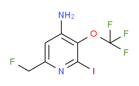 AM190802 | 1803659-66-6 | 4-Amino-6-(fluoromethyl)-2-iodo-3-(trifluoromethoxy)pyridine