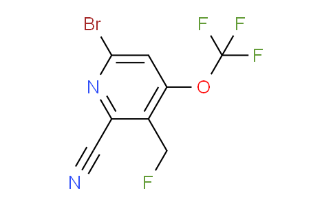 AM190804 | 1806229-46-8 | 6-Bromo-2-cyano-3-(fluoromethyl)-4-(trifluoromethoxy)pyridine