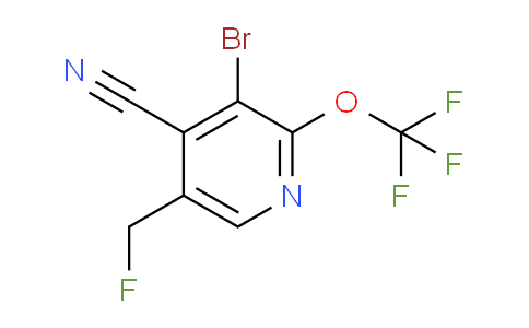 AM190808 | 1804555-07-4 | 3-Bromo-4-cyano-5-(fluoromethyl)-2-(trifluoromethoxy)pyridine