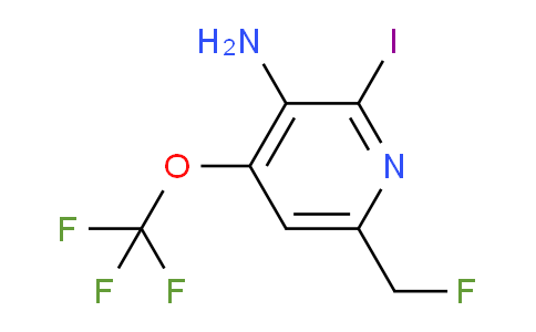 AM190809 | 1804604-70-3 | 3-Amino-6-(fluoromethyl)-2-iodo-4-(trifluoromethoxy)pyridine