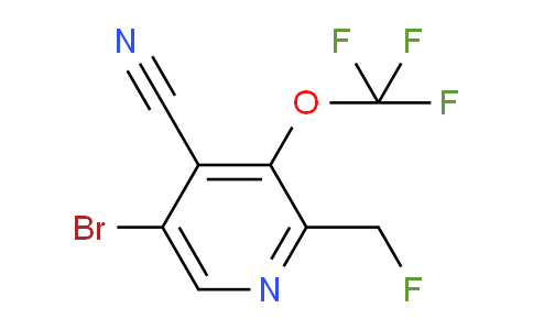 AM190810 | 1803978-58-6 | 5-Bromo-4-cyano-2-(fluoromethyl)-3-(trifluoromethoxy)pyridine