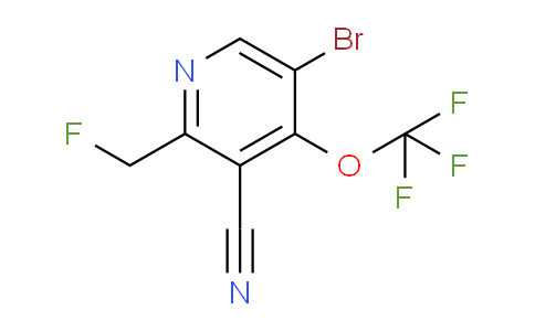 AM190812 | 1803978-63-3 | 5-Bromo-3-cyano-2-(fluoromethyl)-4-(trifluoromethoxy)pyridine